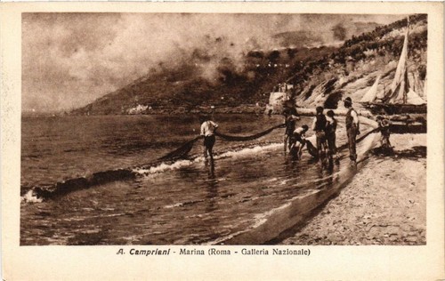 Cpa campriani marina - marina, italia
