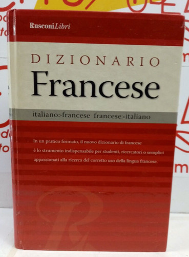 Dizionario francese rusconi - dizionario,