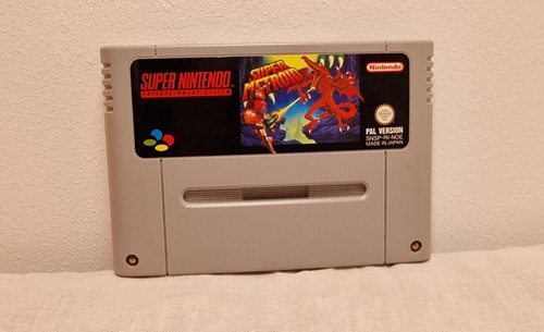 Super metroid nintendo snes - super,