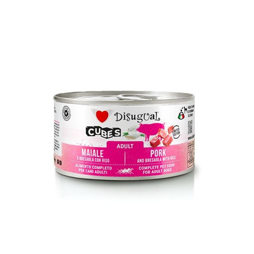 Disugual dog cubes maiale - , e