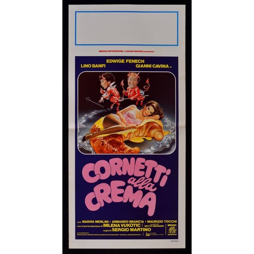 Locandina cornetti alla crema - cornetti,