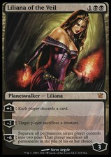 MTG LILIANA OF THE VEIL PLAYED