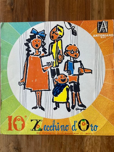 Disco vinile zecchino - 10°,