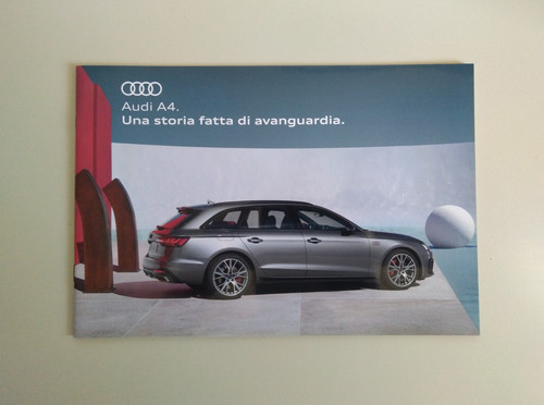 Depliant brochure audi - depliant,