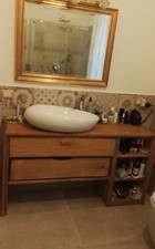Mobile bagno in  legno