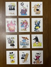 Lotto 12 Mascotte Campioni & Campionato 90/91 con Veline Esaurite Senza Doppie