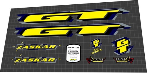 Set decalcomanie zaskar - decalcomanie, gt