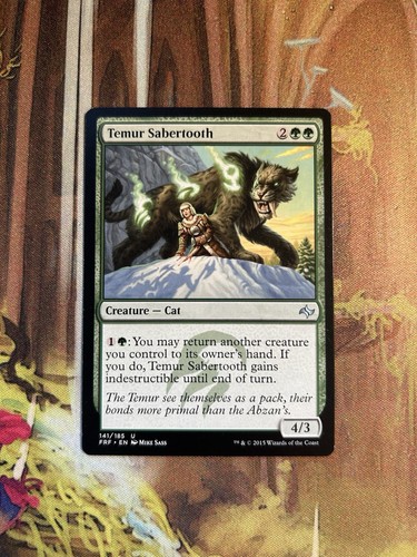 Temur sabertooth fate - -,