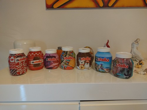 Lotto vasetti nutella vuoti - lotto,