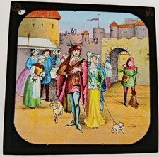 Antique Magic Lantern Slide-