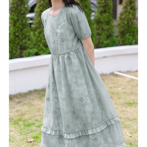 Abito donna manica corta midi