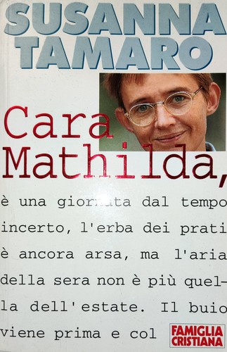 Libro romanzo cara - cara, mathilda