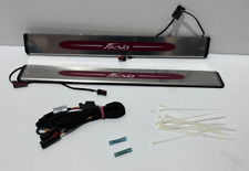 Piastre antigraffio porta anteriore originali Ford Fiesta 2008-2012 con logo Fiesta 1756251