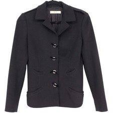 Giacca blazer Prada nero lana