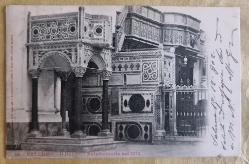 Salerno duomo pulpito - duomo,