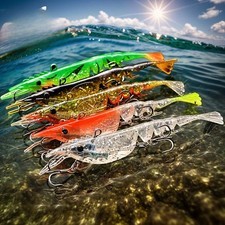 5pz esche pesca gamberetti - esche,