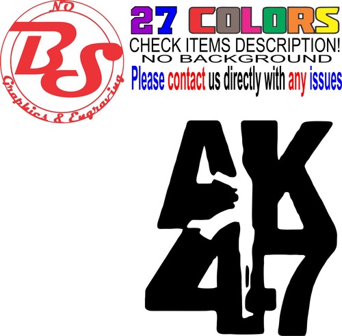 Decalcomania vinile ak47 - vinile,