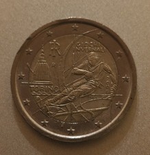 Moneta commemorativa 2 euro - Giochi Invernali Torino - Italia