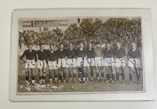 RARA!!!!!!  calcio anni 20'/30' TORINO FBC cartolina con autografi originali