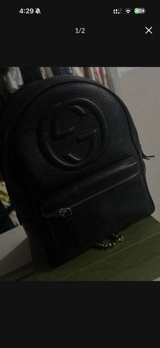 Zaino gucci nero - nero, ciottoli