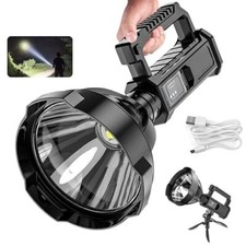 Torcia potente raggio 1km - raggio, led