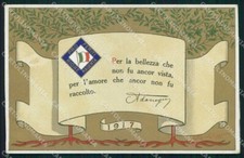 WW1 WWI Patriottismo Pro Feriti Magenta 1917 Zambeletti cartolina KF5742