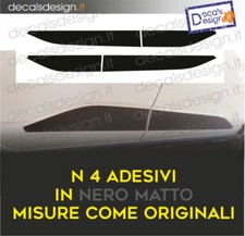 4 Adesivi replica fasce portiera auto  DACIA SANDERO da 2020 sportello decals