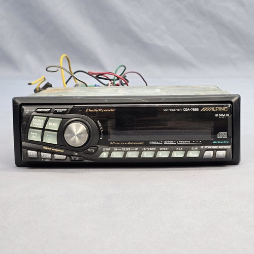 Vintage alpine cda 7892 - cda-7892, cd