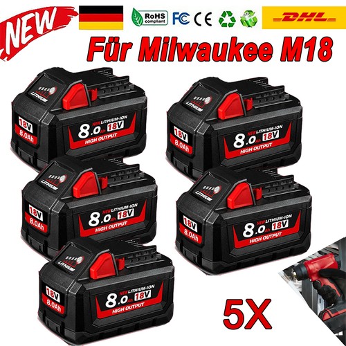 Per milwaukee m18 batteria - per,