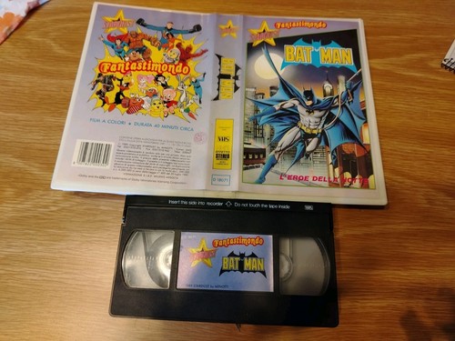 Vhs batman stardust - vhs,