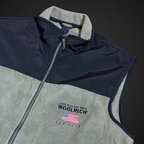 Woolrich gilet uomo pile - in,