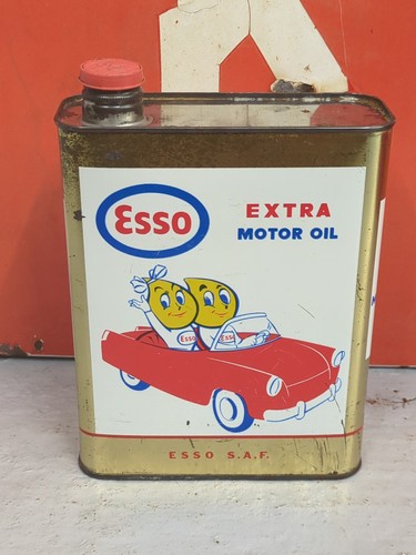 Vintage french esso extra - vintage,