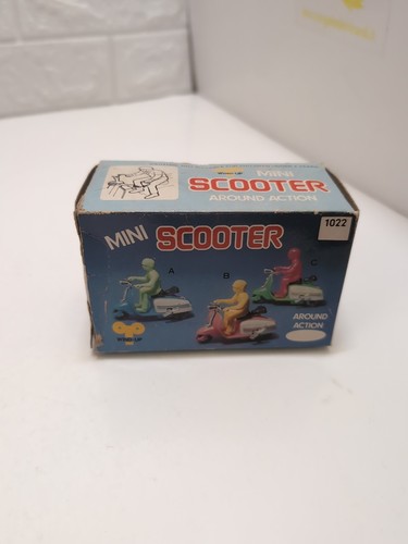 Mini scooter around action - around,