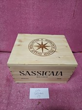 Sassicaia 2020 cassa di legno