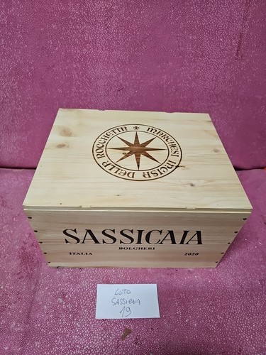 Sassicaia 2020 cassa legno - 2020, di