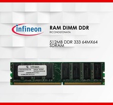 RAM DDR 512MB INFINEON SDRAM 333 64Mx64 HYS64D64320GU-6-B