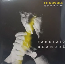LP 33 GIRI FABRIZIO DE ANDRE' NUVOLE CONCERTO 1991 EDITORIALE **NUOVO SEALED**
