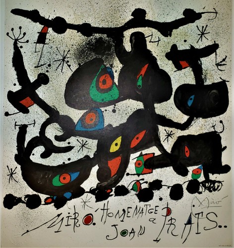 Joan miro 1972 litografia - joan,