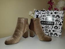 Stivaletti con tacco grosso in