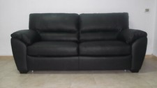 DIVANO 3 POSTI IN VERA PELLE