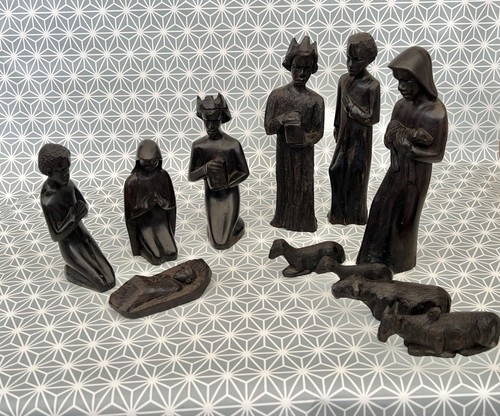 Vintage hand carved - vintage, wooden