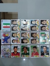 Lotto 15 Figurine WC France 98 - Con Set Non Completo IRAN Gazzetta Dello Sport 