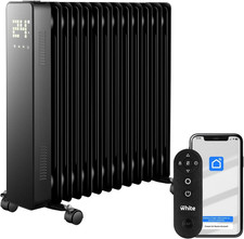 White - Radiatore Elettrico Ad