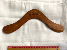 Vintage Wooden Boomerang