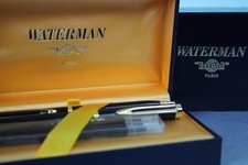 WATERMAN IDEAL PARIS 18K 750 Stilografica + Penna Sfera Set Completo Vintage NOS