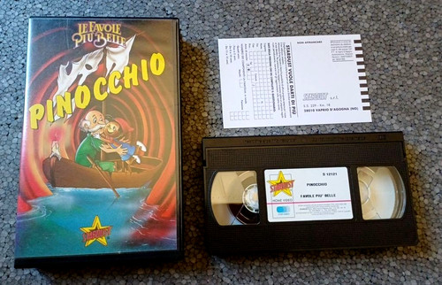 Pinocchio vhs stardust - pinocchio,
