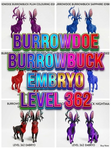 Burrobuck burrodoe livello 362 - burrobuck,