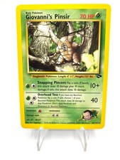 Carta Pokemon set Gym