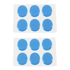 12x Rullante Mute Pad Drum Damper Gel Pads Rullante  Drum Silenziatore Mute4371