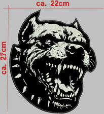 Pitbull Aufnäher Rückenpatch